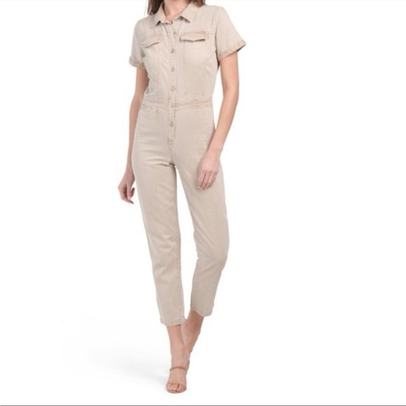 EUC YFB Young Fabulous & Broke Denim Kahri Jumpsuit - Picture 1 of 6